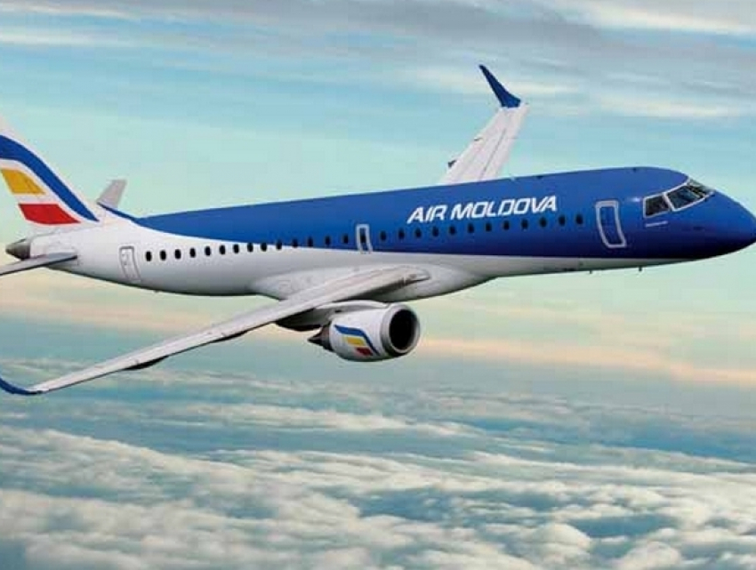 Самолет компании AirMoldova не смог вернуться в Кишинев из-за поломки
