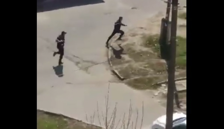 На Ботанике наркоман пытался сбежать от полицейских