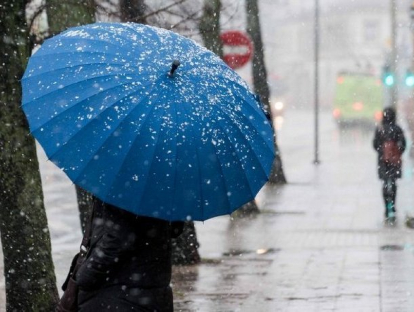 Резкое снижение температуры и дожди со снегом обрушатся на жителей Молдовы
