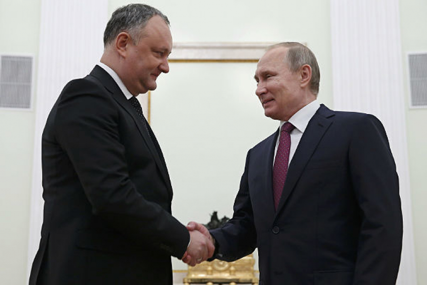 Сегодня Игорь Додон встретится с Владимиром Путиным 