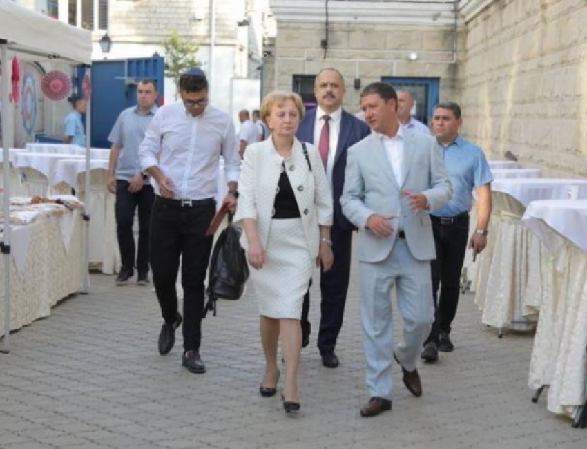 Гречаный приняла участие в открытии новой синагоги в Кишиневе