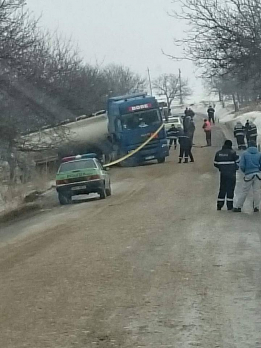 Утренний гололед в Молдове уже привел к нескольким ДТП