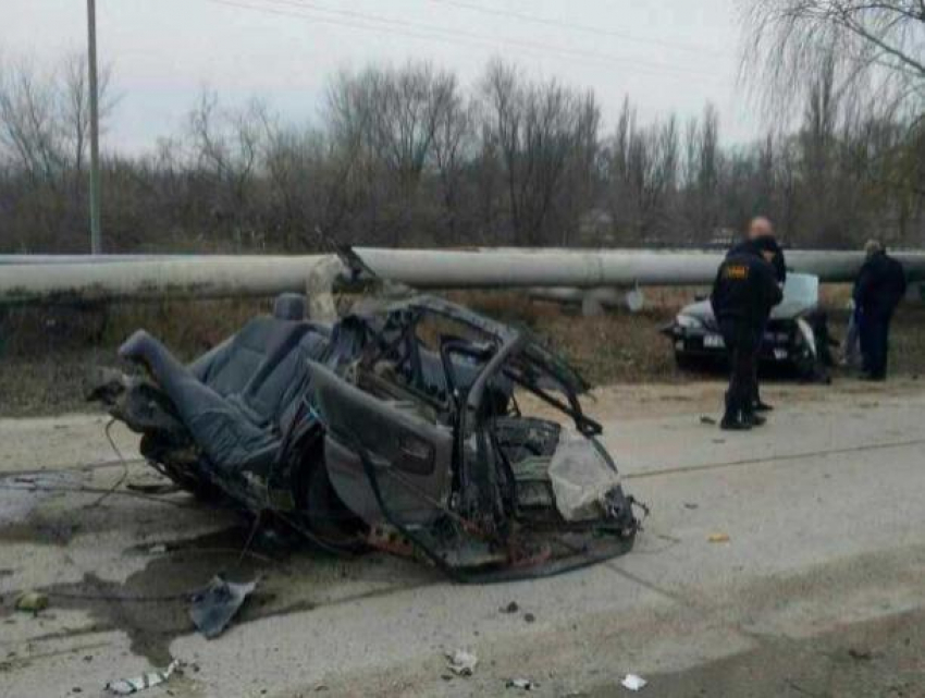 Ужасное ДТП в Приднестровье - от машины остались буквально «рожки да ножки», водитель погиб