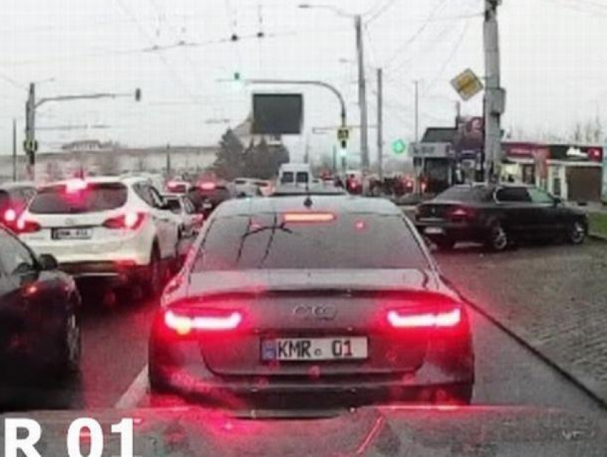 В Кишиневе «Властелин колец» показал пример настоящего хамства на дороге