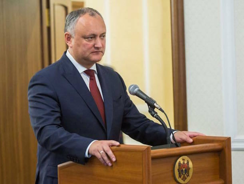 Игорь Додон подвел итоги 27 лет независимости Молдовы
