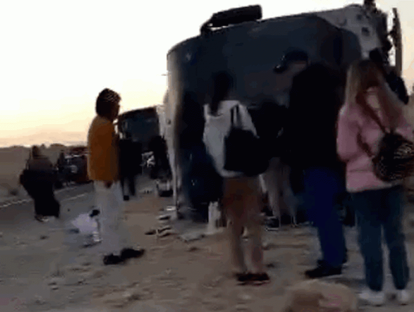 Автобус с туристами перевернулся в Египте: среди пассажиров есть  граждане Молдовы 
