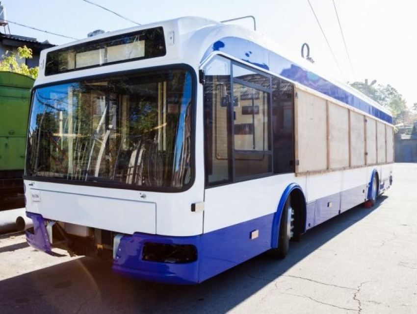 Пять новых троллейбусов выйдут на маршруты в Кишиневе уже на этой неделе