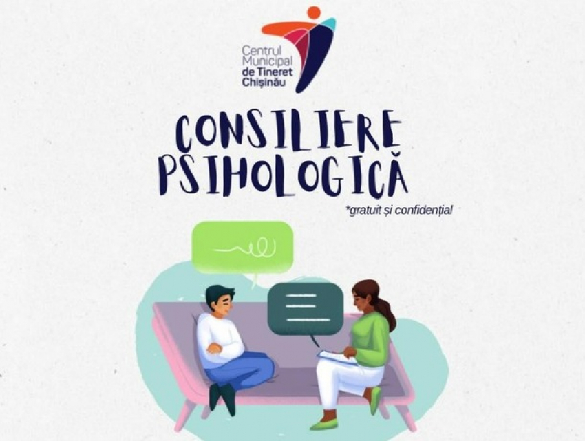 В Кишиневе молодежи предлагают бесплатную помощь психолога