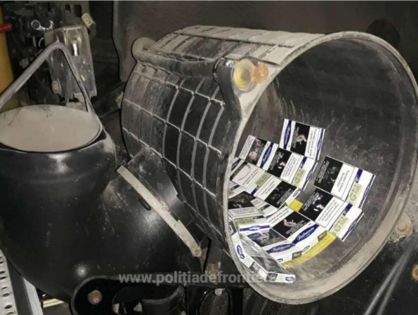 Пресечена попытка провоза большой партии контрабанды сигарет