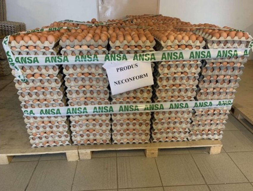 В яйцах молдавского производителя «Speranța» обнаружена сальмонелла