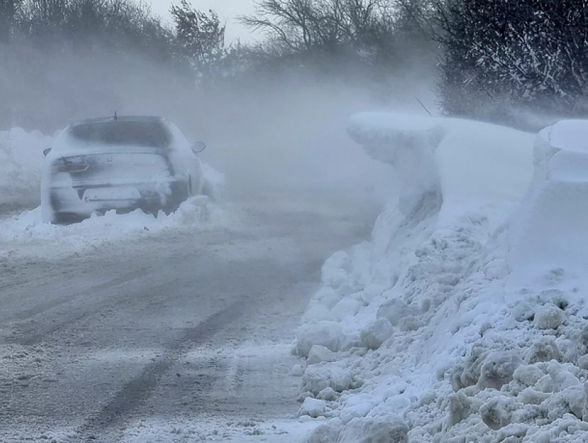 Молдову снова накроют сильные снегопады