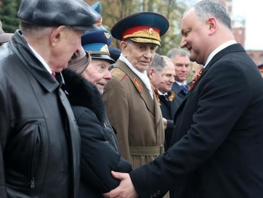 Додон: Наш долг - сделать всё для того, чтобы война больше не пришла в наши дома