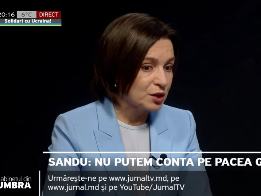 Санду: затяжной конфликт на Ближнем Востоке приведет к подорожанию топлива
