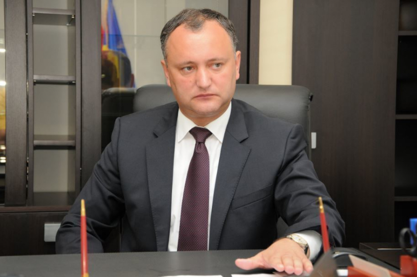 Игорь Додон стал официальным кандидатом в президенты Республики Молдова