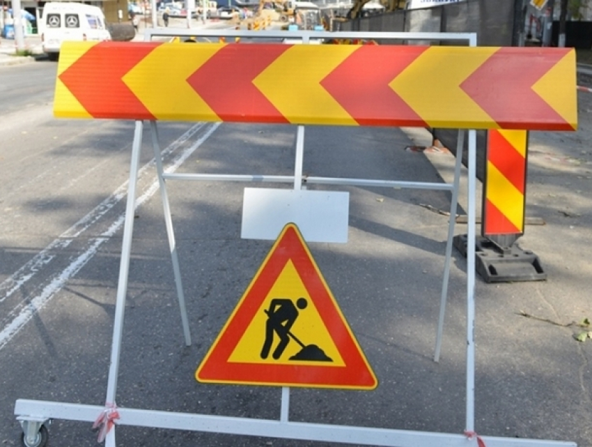 Улицу Белинского в Кишиневе на неделю закроют для транспорта