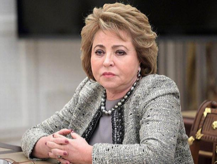 Валентина Матвиенко поздравила Зинаиду Гречаный с назначением на пост спикера парламента