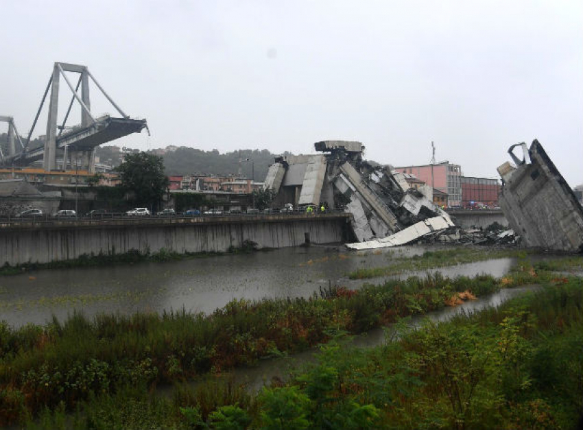 Семью уроженки Молдовы спасло чудо при обрушении моста в Генуе
