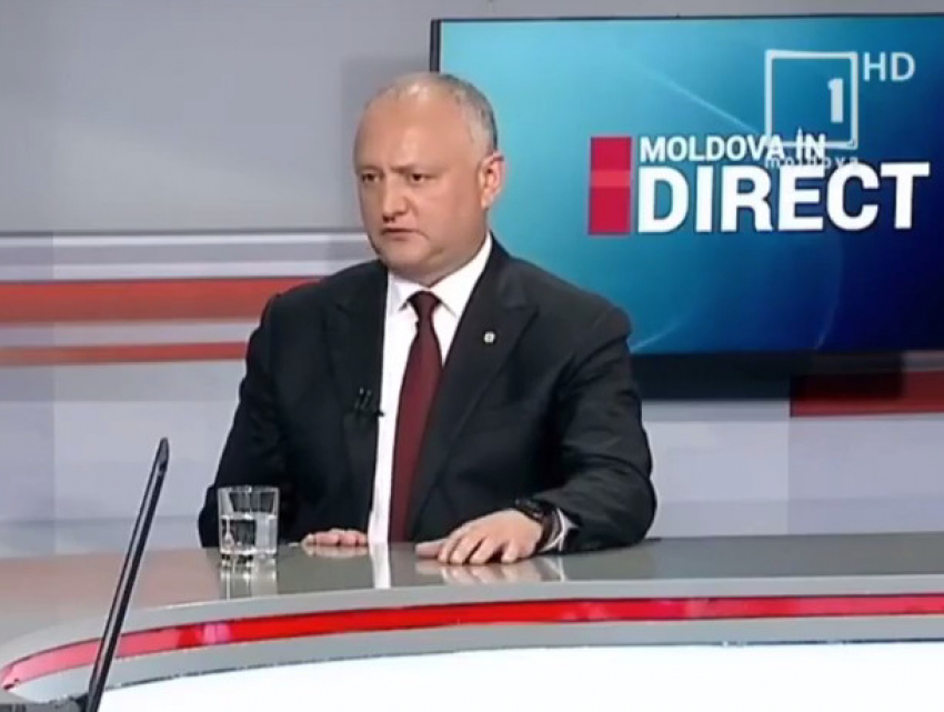 Мы должны дать Республике Молдова шанс – это моя цель,- Додон