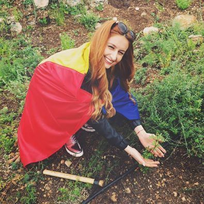 В саду президента Израиля посадили дерево «Молдова"