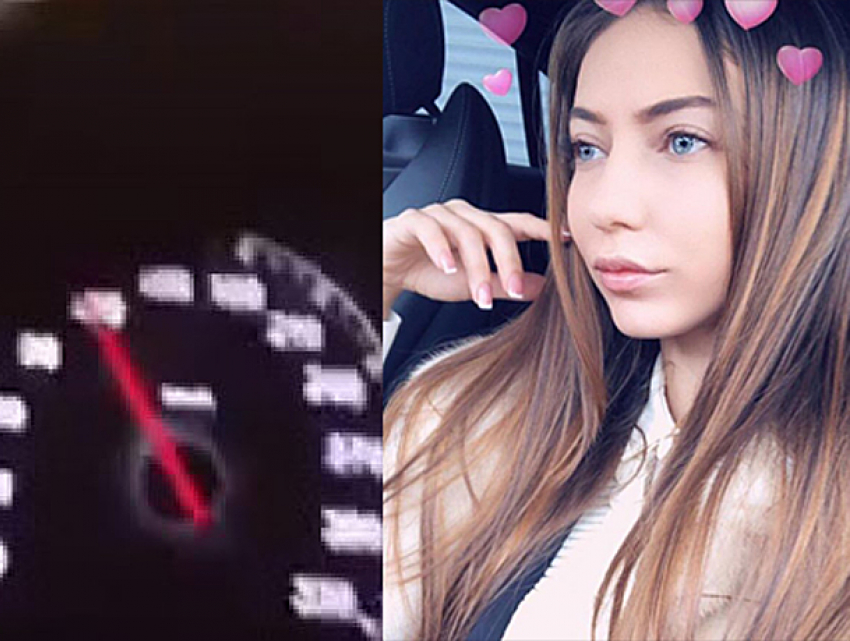 Безбашенная блондинка на BMW разогналась до 200 километров в час на улице Кишинева 