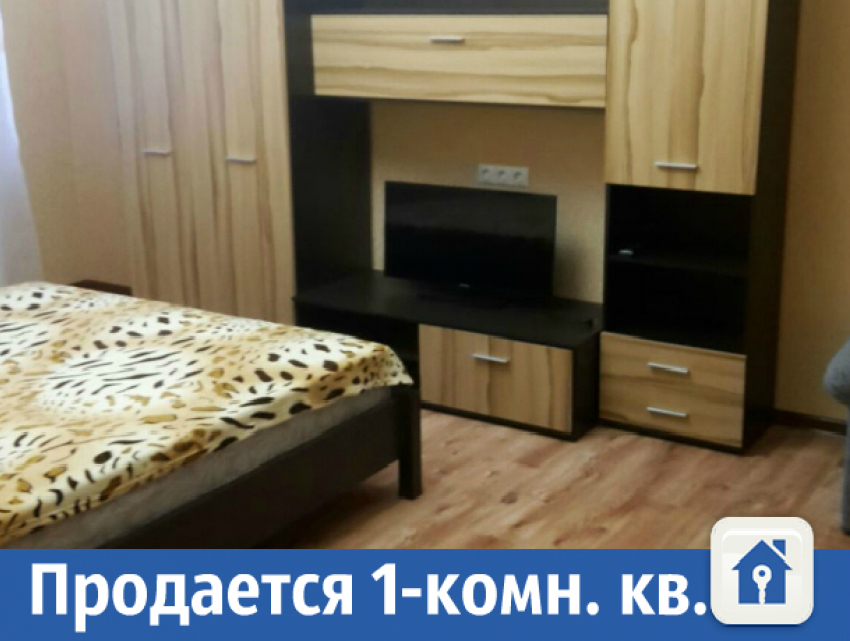Продается 1-комнатная квартира с евроремонтом и мебелью
