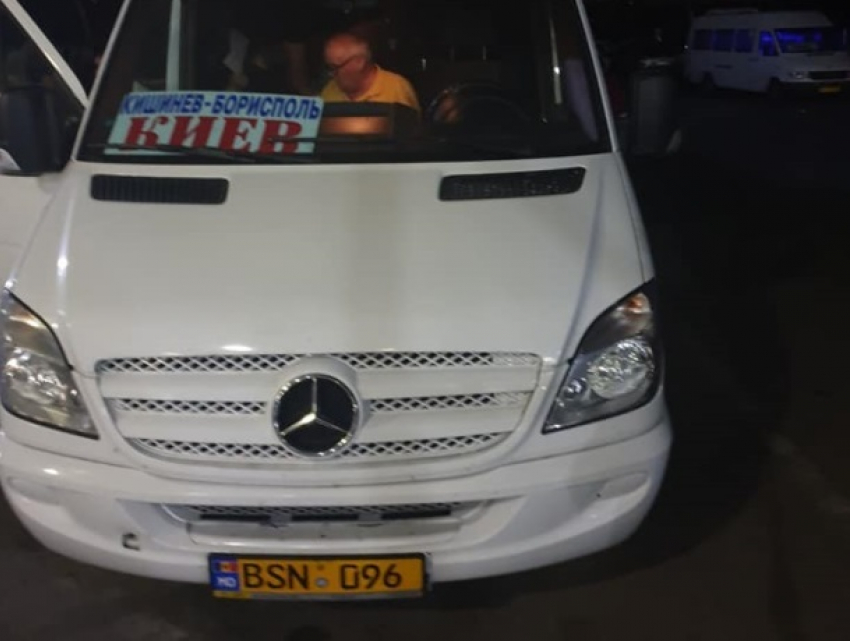 Из Кишинева в Борисполь с ветерком от задранных ног водителя