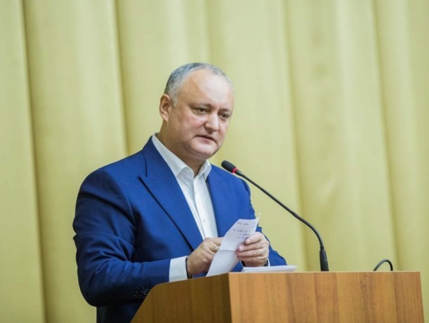 Президент посетил заседание Республиканского совета ПСРМ