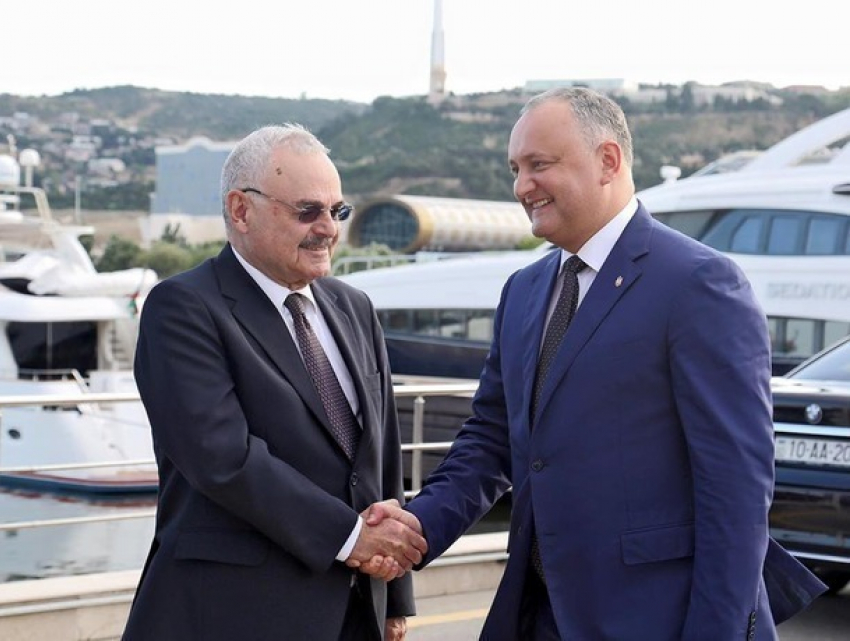 Увеличить товарооборот между Молдовой и Азербайджаном намерен Игорь Додон 