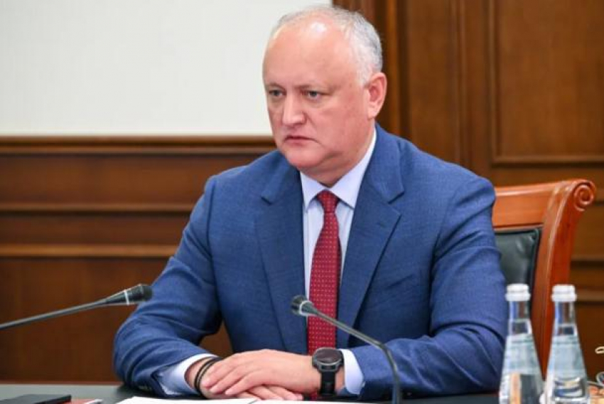 Додон заявил о необходимости срочных переговоров с «Газпромом»