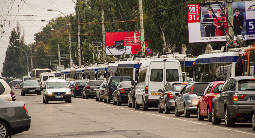 Кишинев и пробки: каких улиц стоит избегать автомобилистам