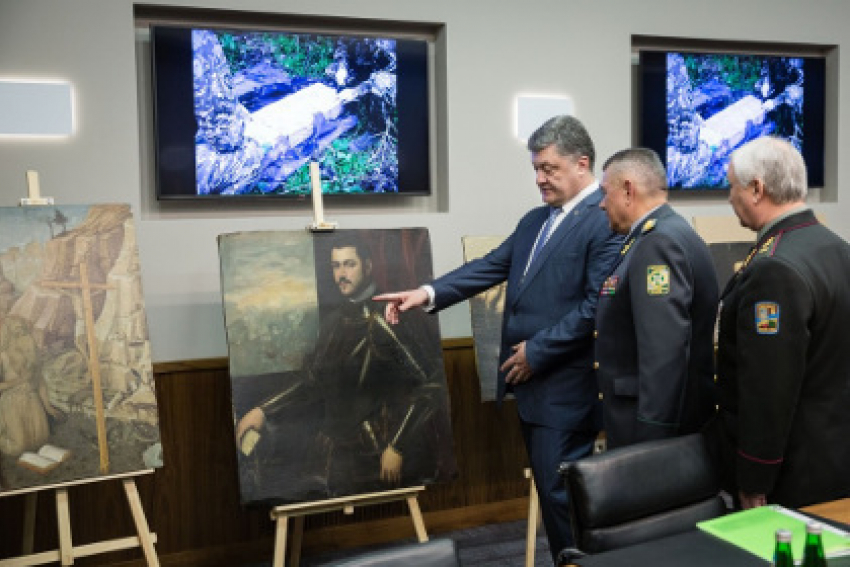 Картины, похищенные в Италии молдаванами, найдены в Украине
