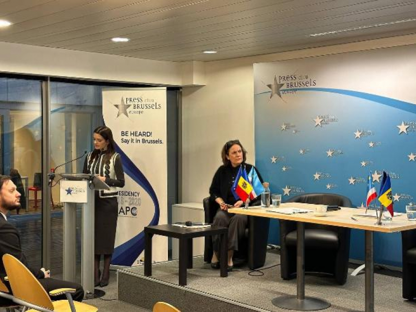 Башкан Гагаузии Евгения Гуцул рассказала в Брюсселе о давлении центральных властей на власти автономии