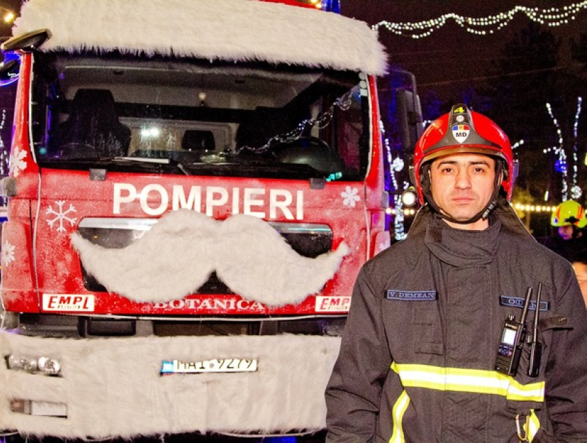 Караван спасателей и пожарных Молдовы порадует жителей Кишинева