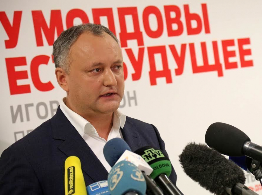 Игорь Додон уверенно победил в подавляющем большинстве районов нашей страны 