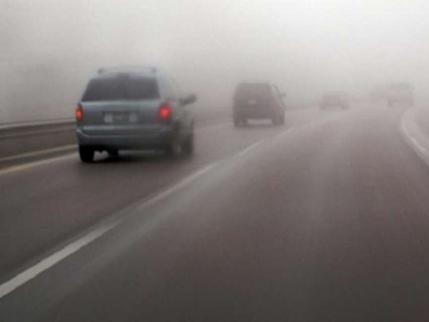 В Молдове туман, метеорологи выпустили желтый код опасности