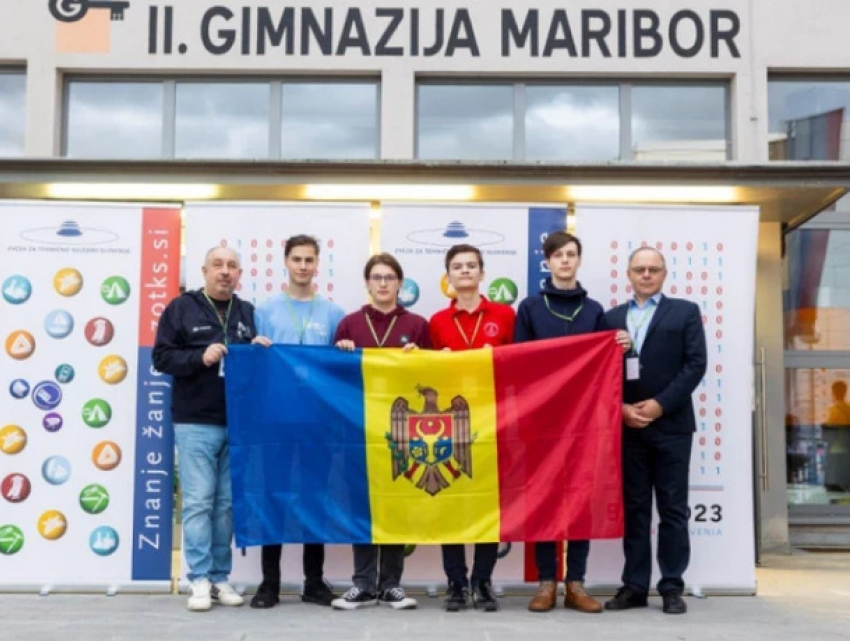 Молдавские лицеисты блеснули на олимпиаде по информатике в Словении