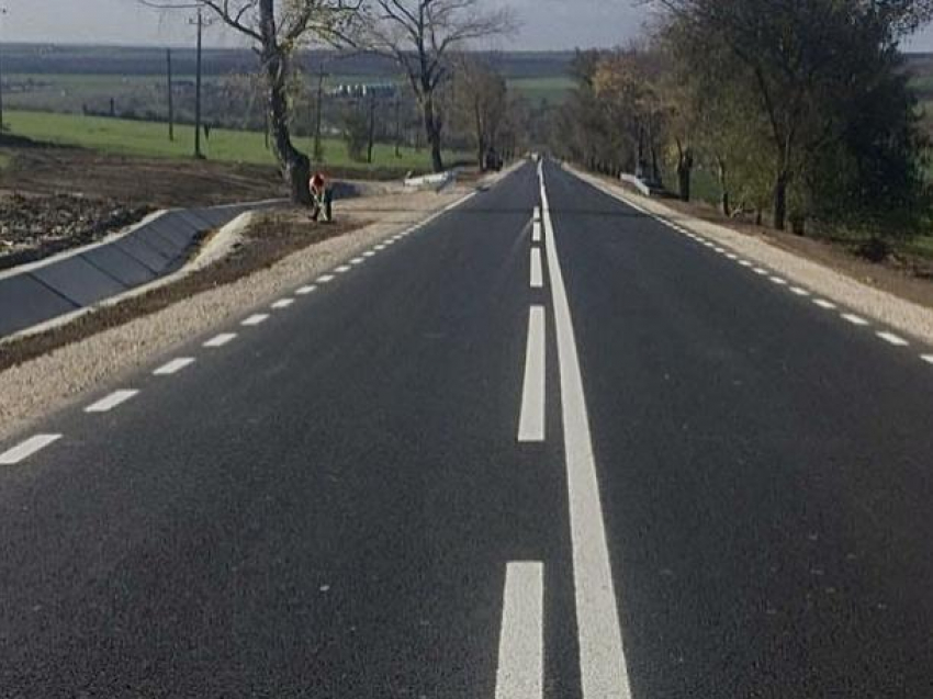 Полностью восстановленная дорога между Чадыр-Лунгой и Твардицей сдана в эксплуатацию