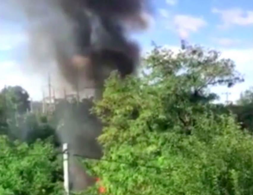 Ужасающий пожар в парке «Валя Трандафирилор» попал на видео