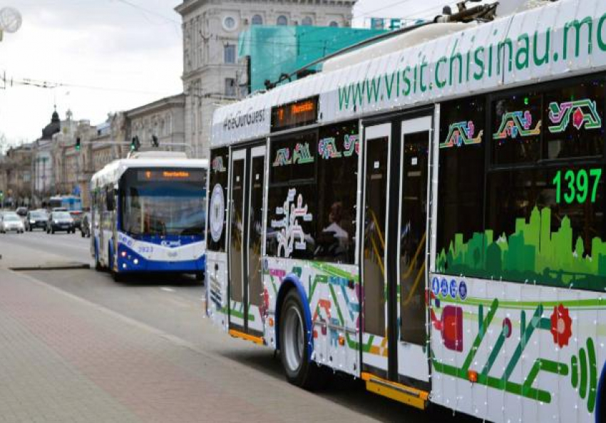 В Кишиневе возобновилось движение общественного транспорта