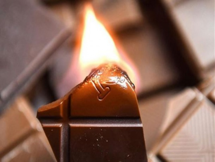 Если шоколад горит, значит, его можно есть
