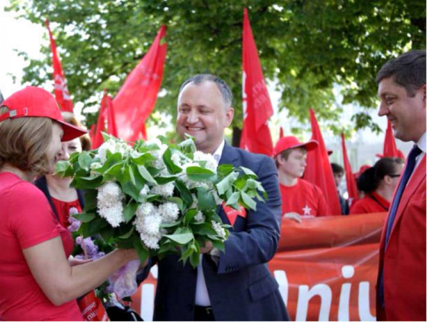 Президент Молдовы примет участие в Первомайском марше и митинге в Кишиневе