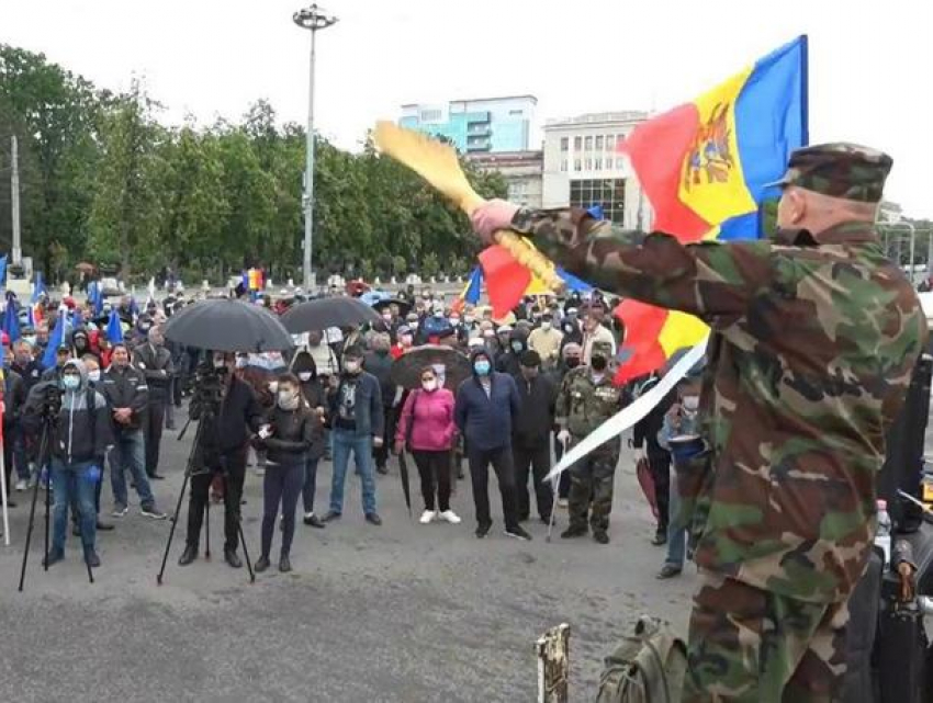 Цырдя намекнул, кто стоял за «протестом» и кого «кинули» на бабки