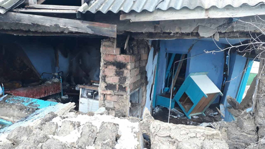 В Тараклийском районе взрывом газового баллона разнесло дом