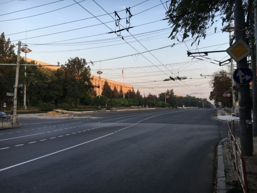 Примэрия рапортует об окончании первого этапа ремонта бульвара Штефана чел Маре