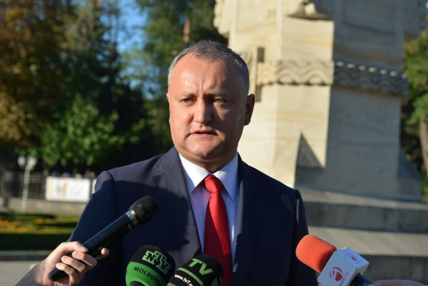 Додон: То, что нам удалось сохранить государственность Молдовы - главное достижение за эти 25 лет независимости 