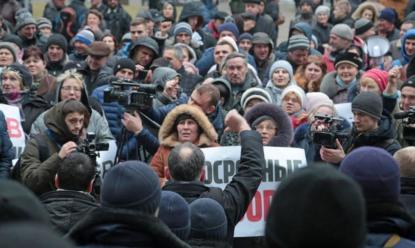 Додон: Протесты должны проходить еженедельно 