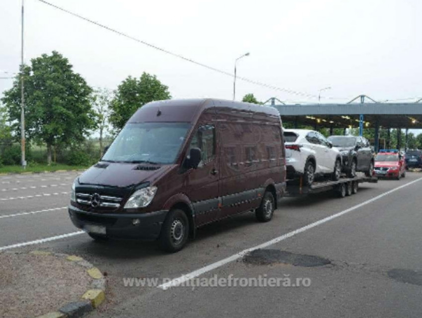 Разыскиваемые в Германии автомобили были задержаны на границе Молдовы