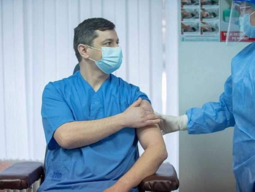В Молдове вакцинировано 80% медицинских работников