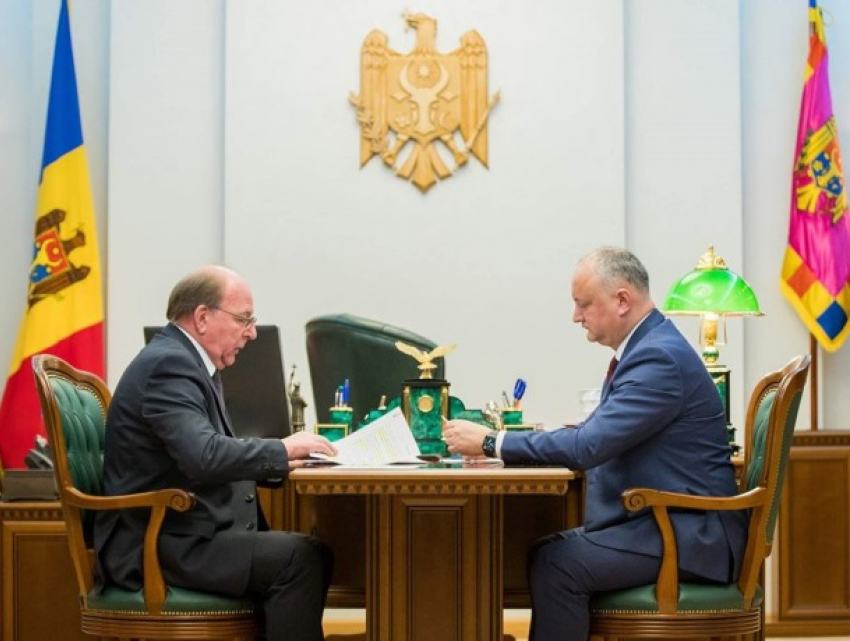 Игорь Додон встретился с послом России - 2020 год может стать годом активизации двусторонних отношений