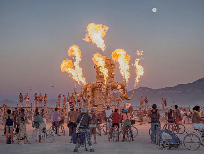 Молдова дебютирует на фестивале Burning Man